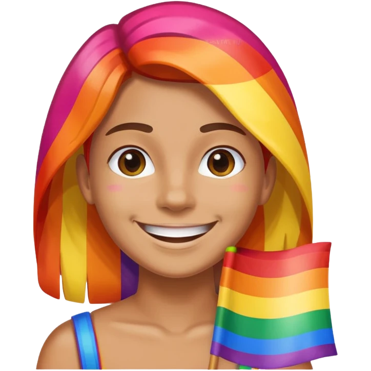 a gay one emoji