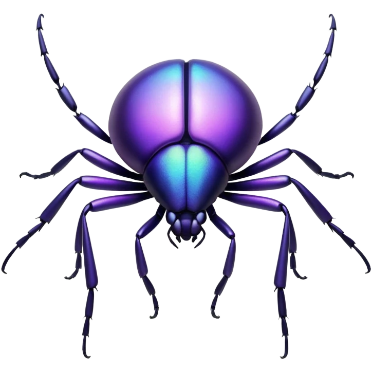 Purple bug emoji