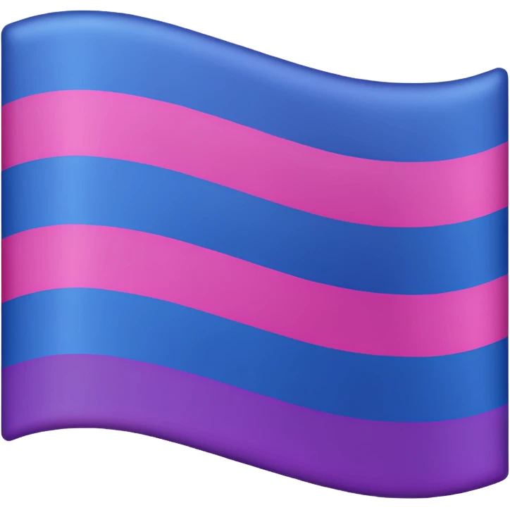 Bisexual flag emoji