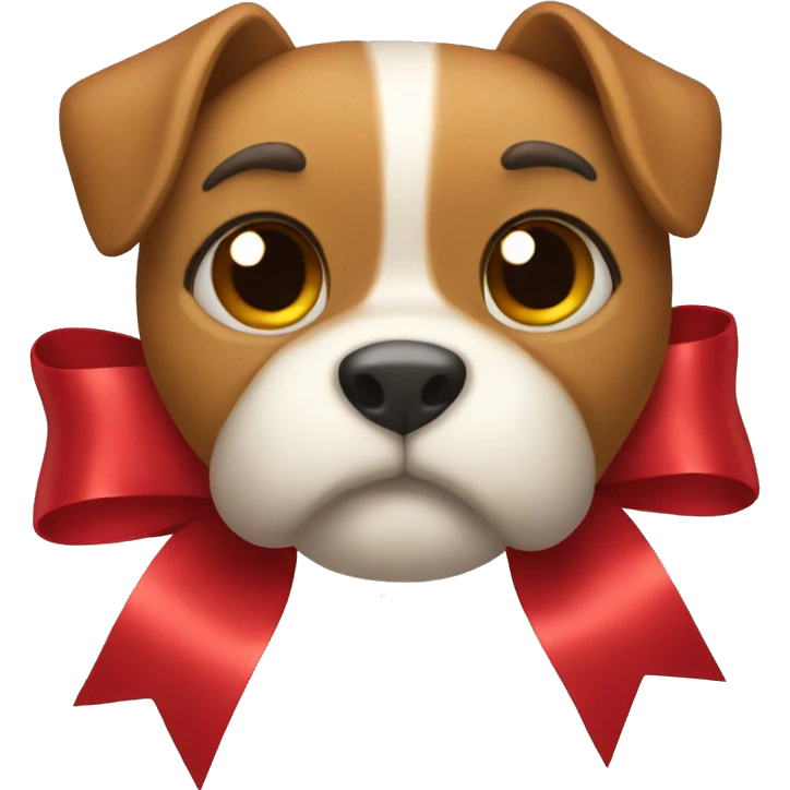 Red bow  emoji