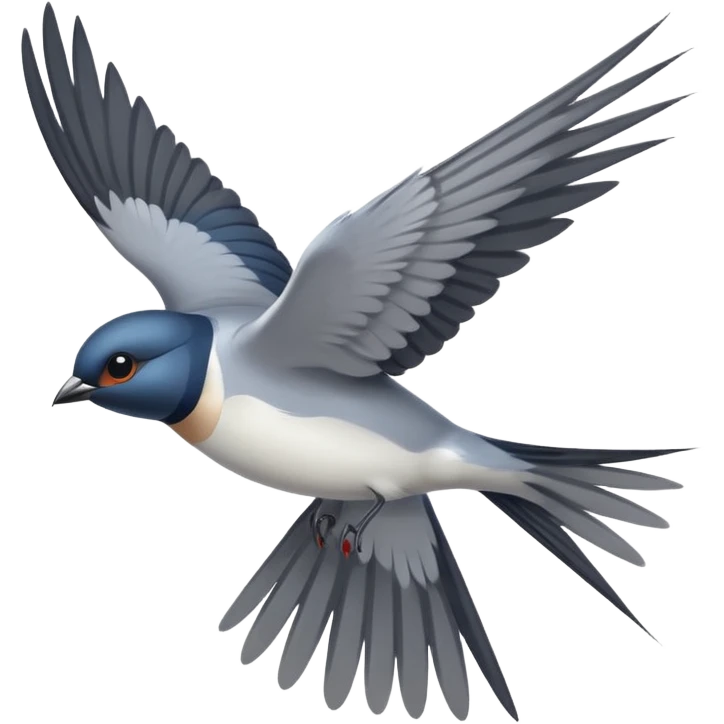 Swallow flight emoji