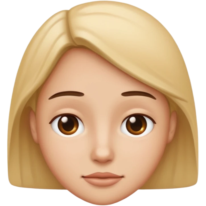 no smile emoji