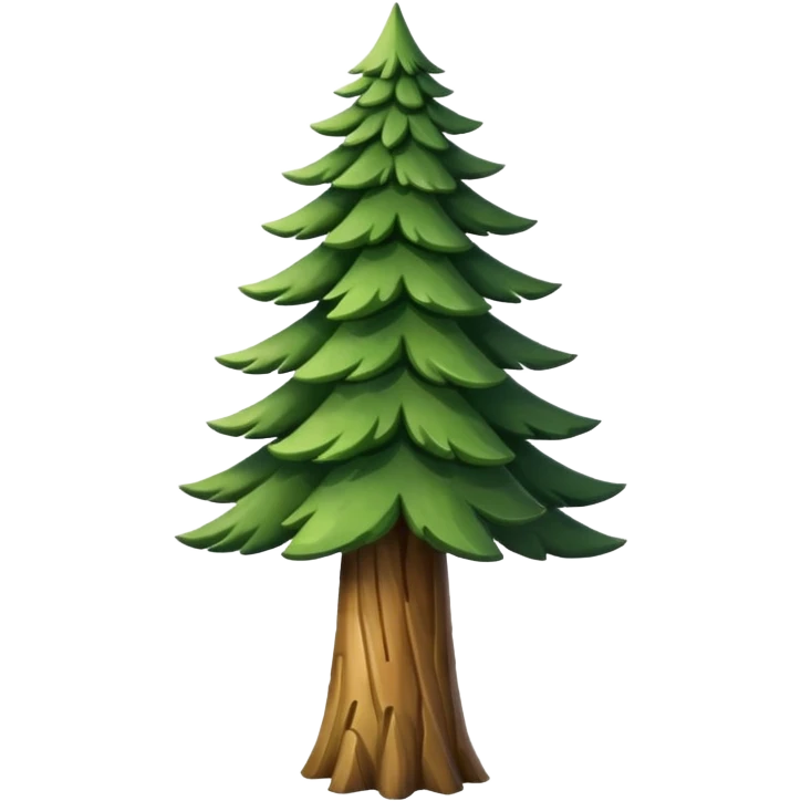 Pine tree emoji