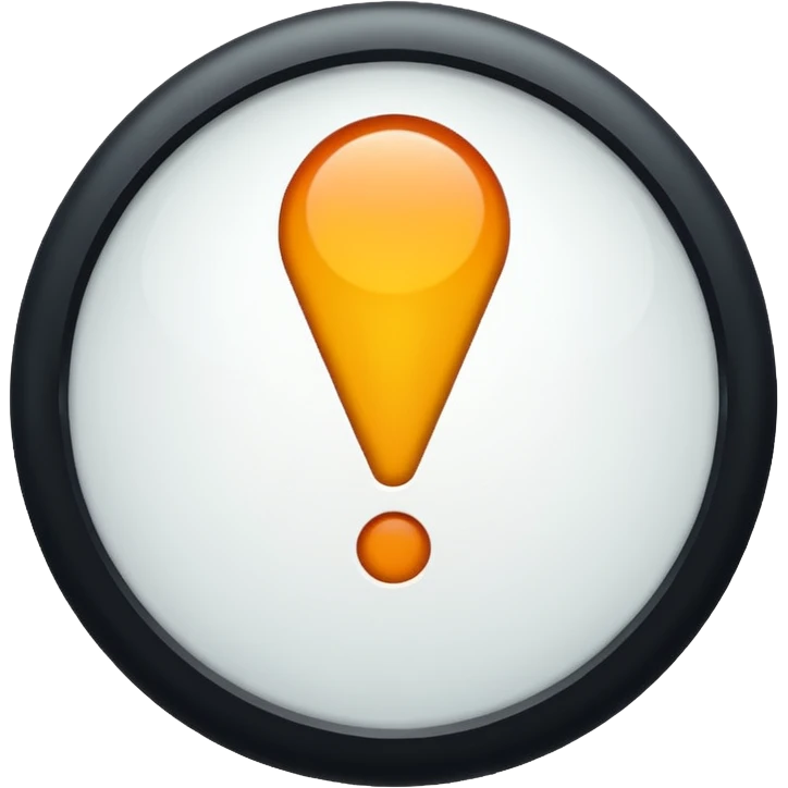 2 exclamation marks in a circle with white colour and its background in light blue colour emoji
