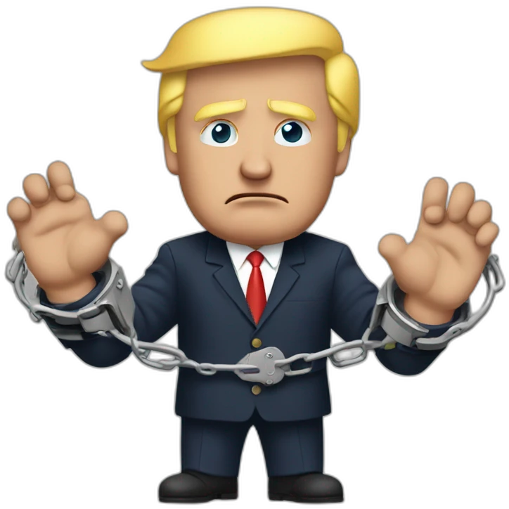 trump-in-handcuffs emoji