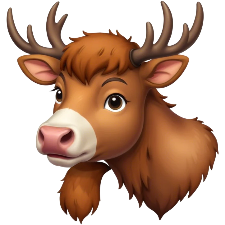 Rocky Mountain Cow Elk emoji