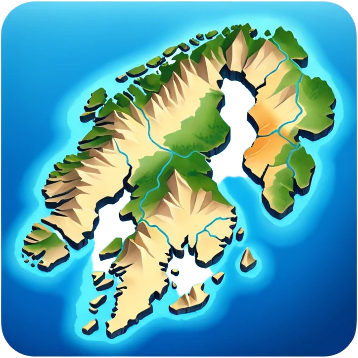 norway map emoji