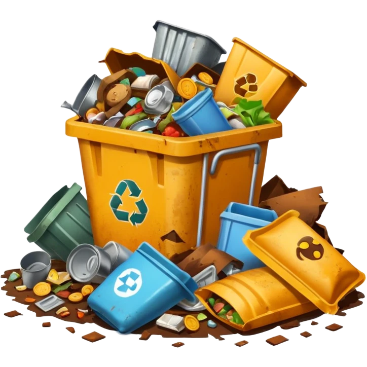 trash tiny emoji