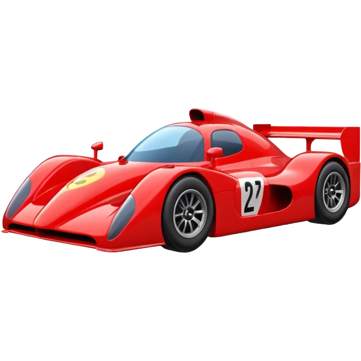 A Racing Car emoji