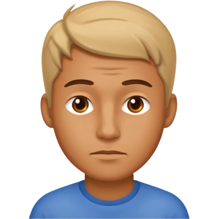 man thinking emoji