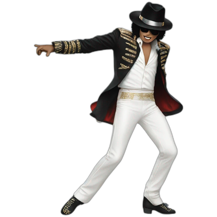michael jackson dancing emoji