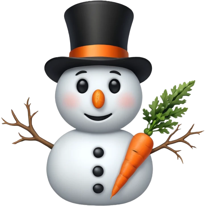emojithe snow emoji