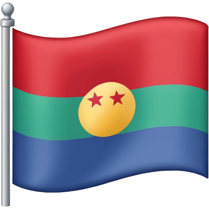 Drapeau gitan emoji