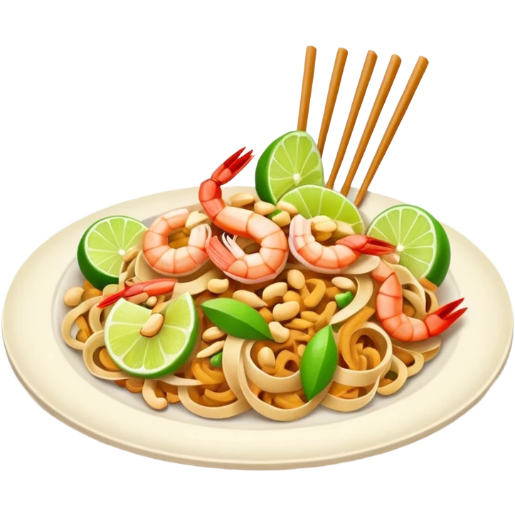 Pad thai emoji