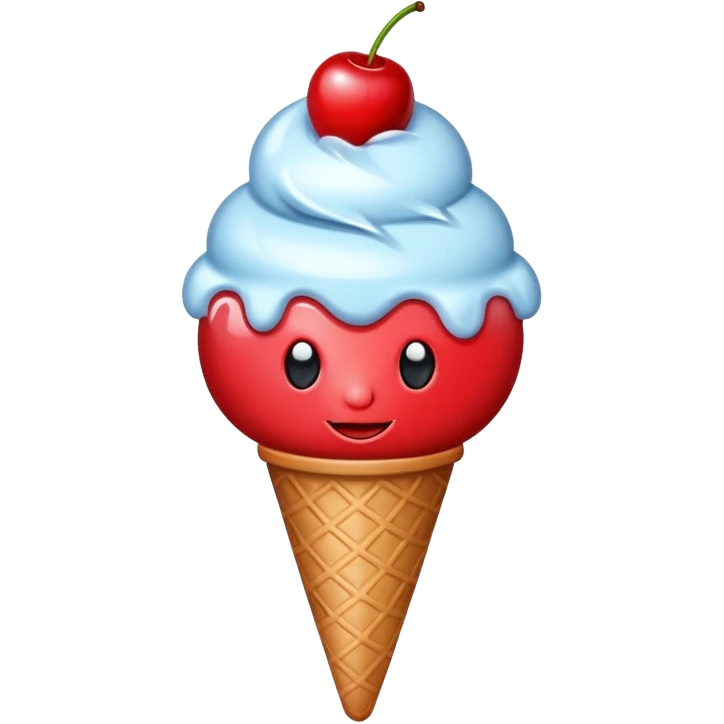 Eis mit kirsche emoji