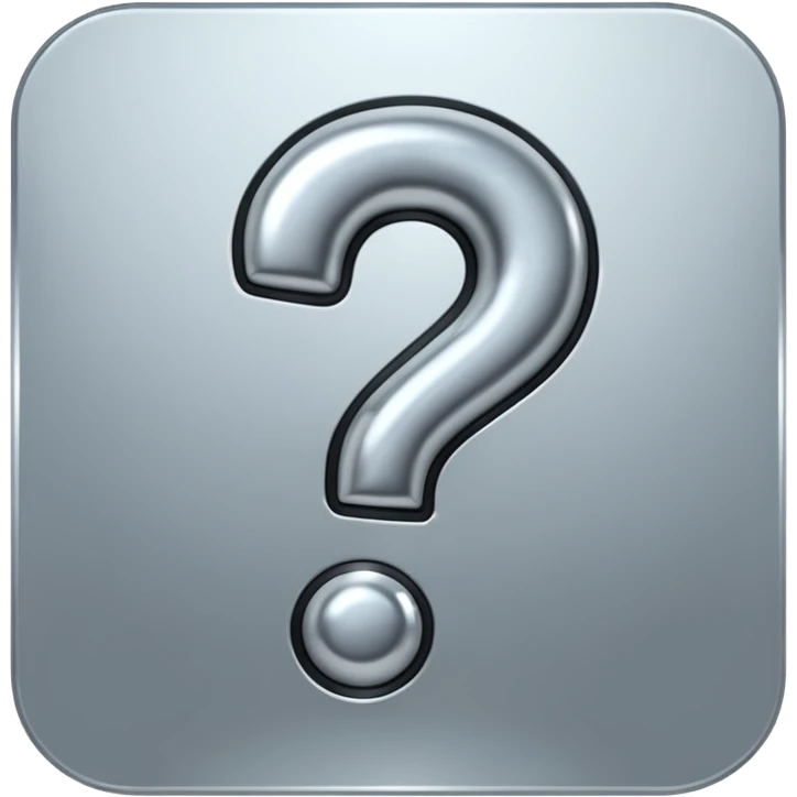 Question emoji
