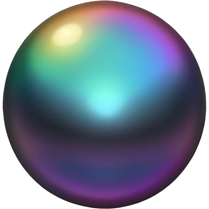 black pearl  emoji