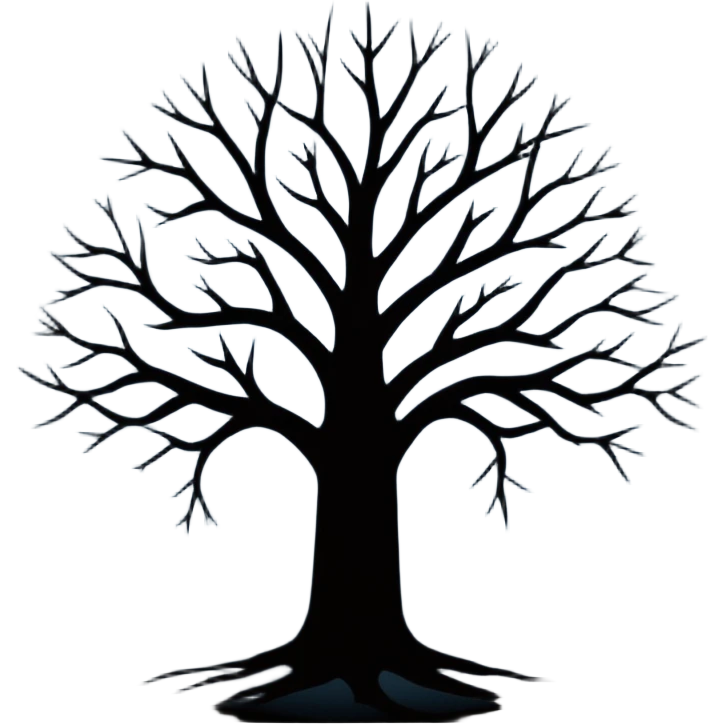 dark trees  emoji
