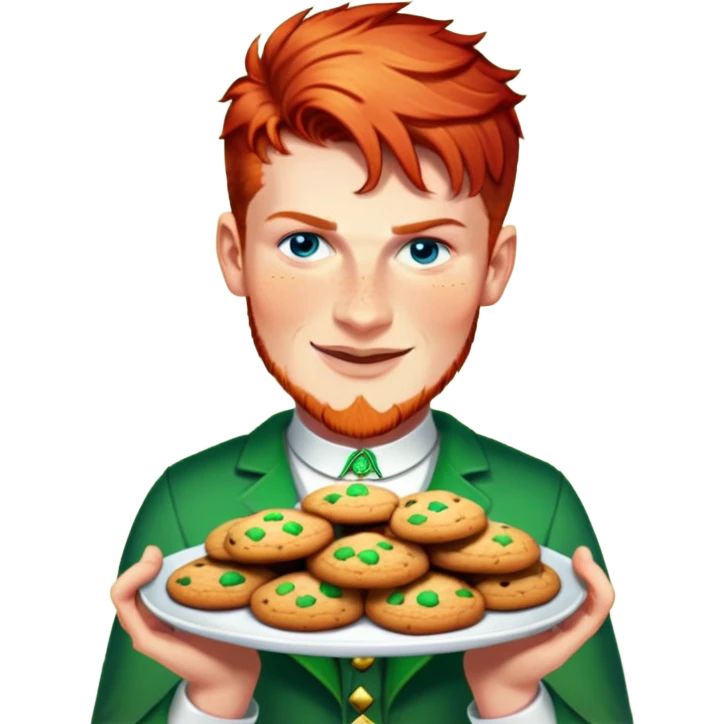 Irish Cookie emoji