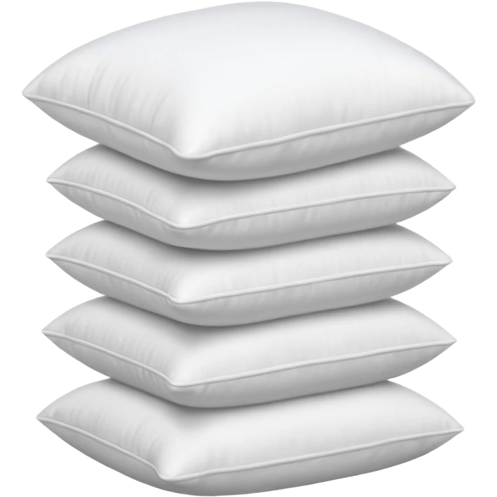 white pillow stack aesthetic  emoji