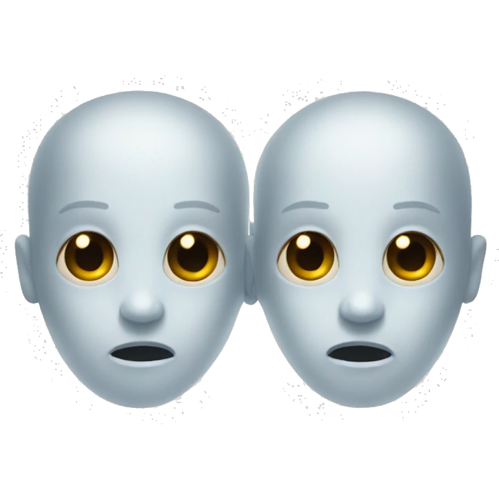 Twin ghosts emoji