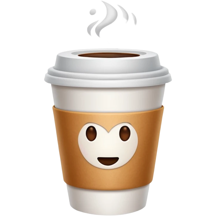 coffee takeaway cup emoji