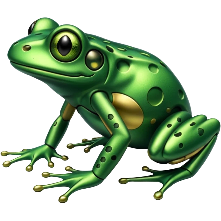 bionic frog emoji