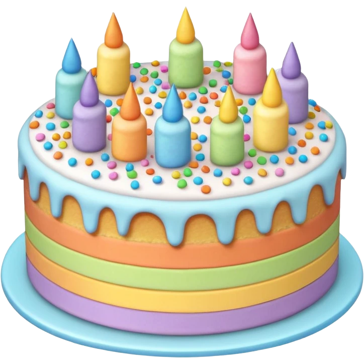 Pixie cake emoji