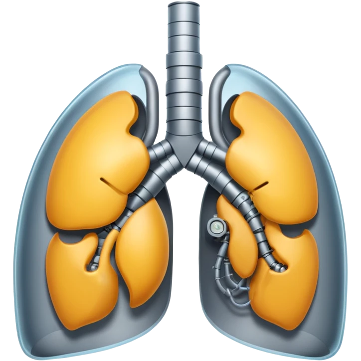 robotic lung emoji