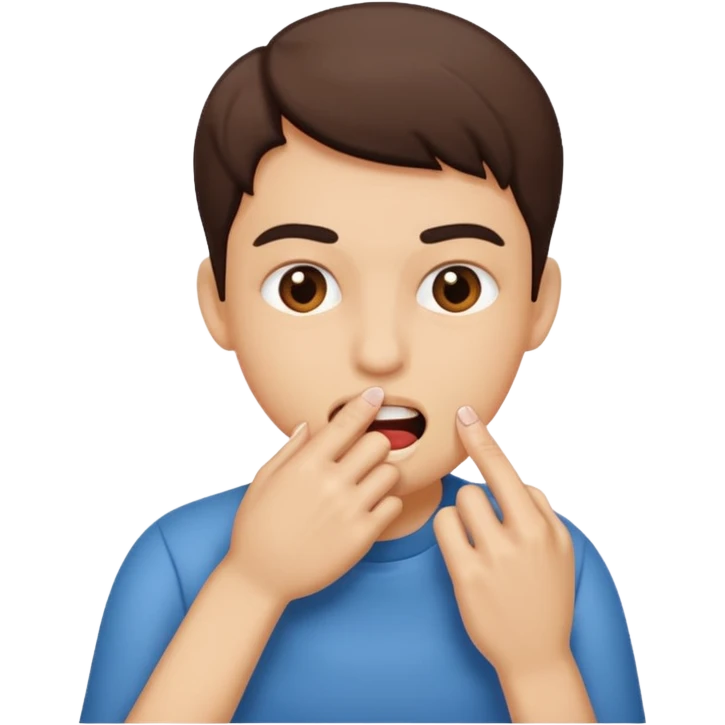 Nail bite emoji
