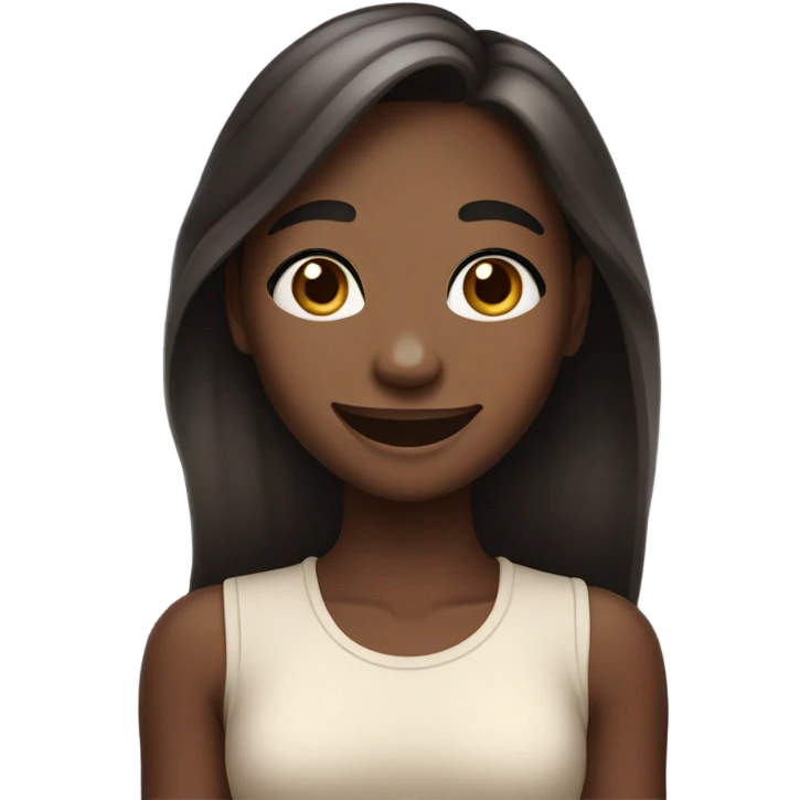 hyperpigmentation girl emoji