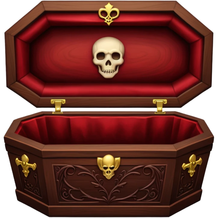 vampire coffin  emoji