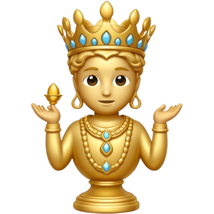 Worship, idol emoji