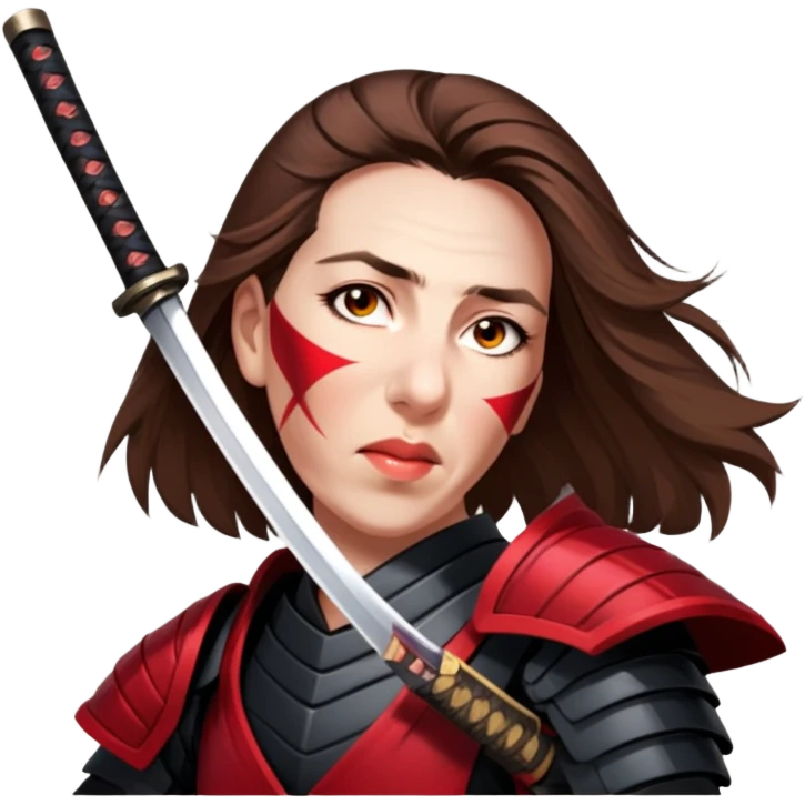 Fierce Samurai emoji
