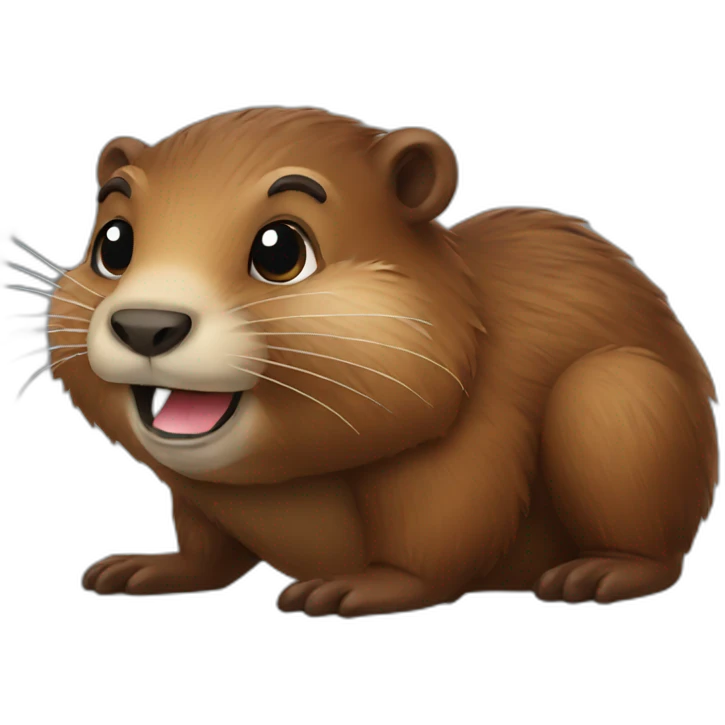 beaver emoji