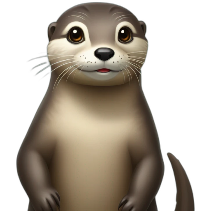 loutre sur torue emoji