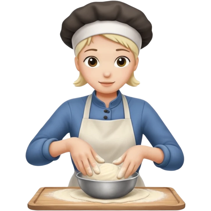 dough making emoji