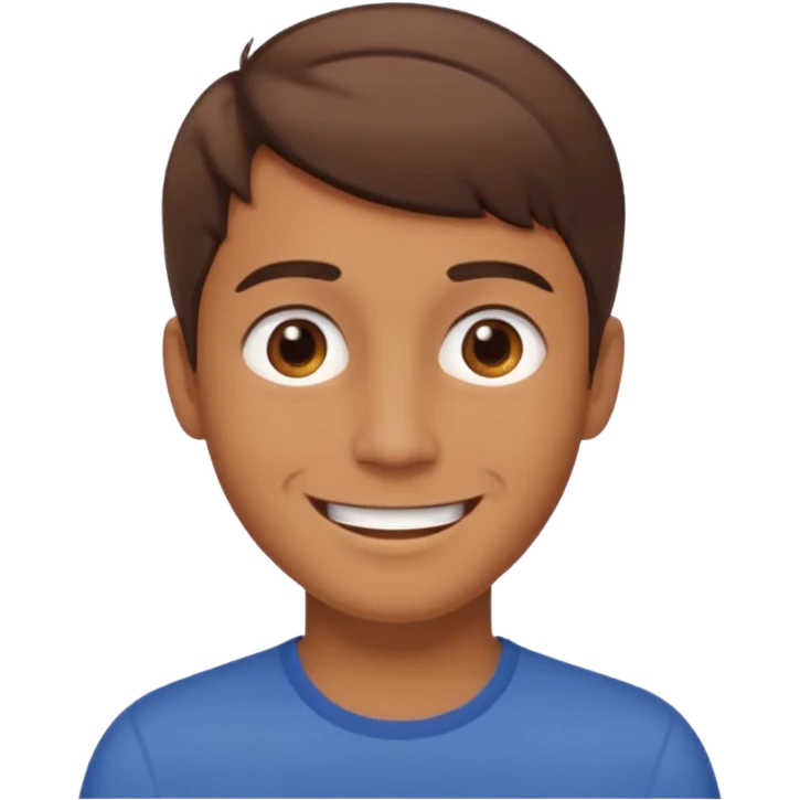 guy saying 67 emoji