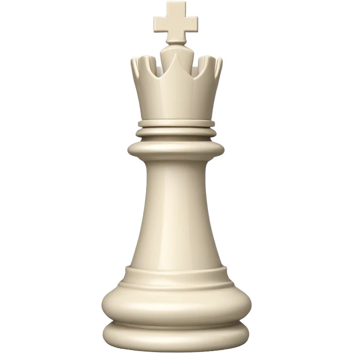 white rook chess piece, castle-like, crenellated top emoji | AI Emoji ...