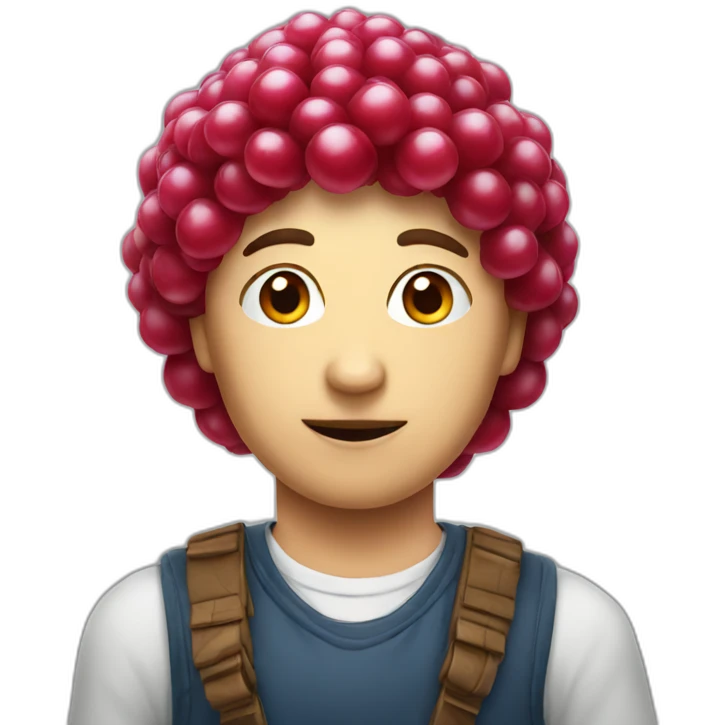 raspberry emoji