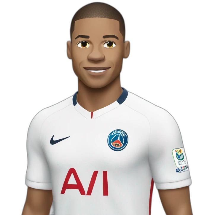 Kylian Mbappé emoji