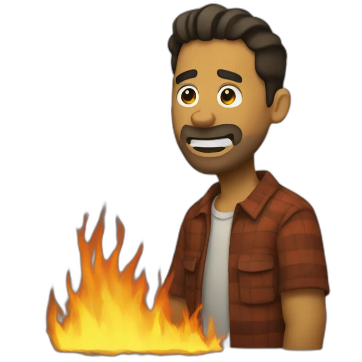 this is fine emoji