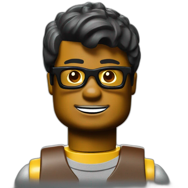 Lego minifigure emoji