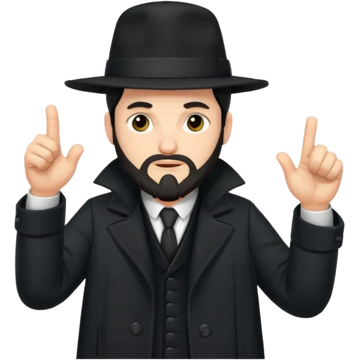 orthodox jew thumbs down emoji
