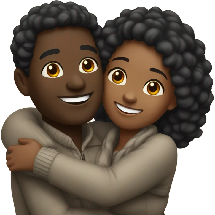 Black couple emoji