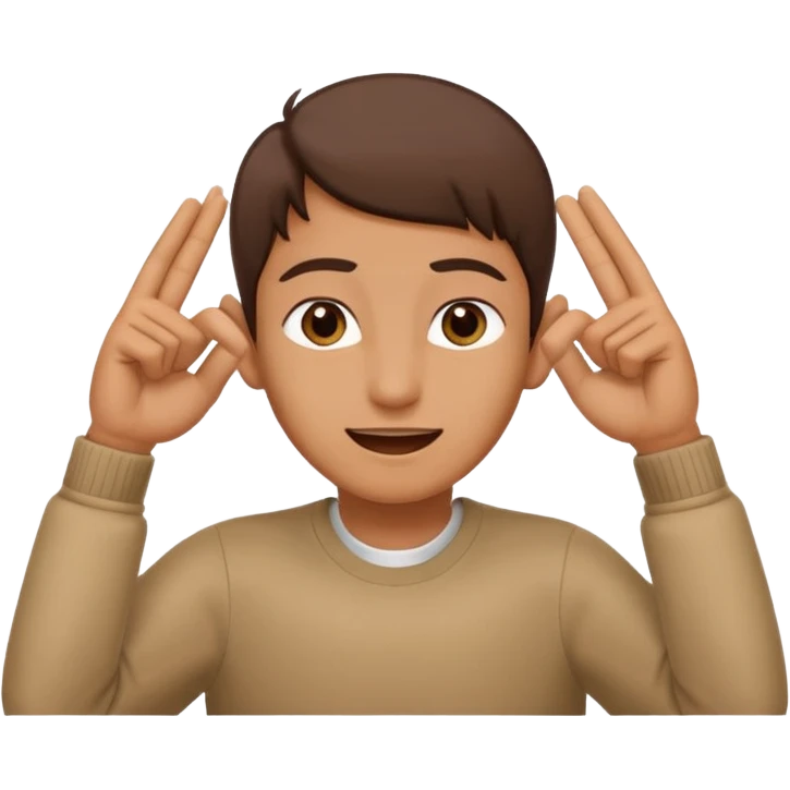 🤤👂👂🤟 emoji