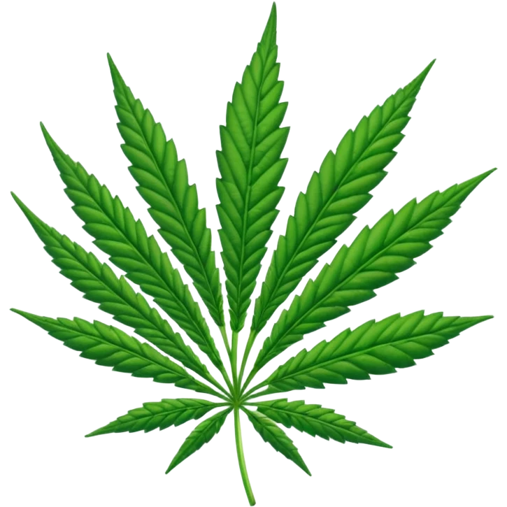 Hoja de marihuana emoji
