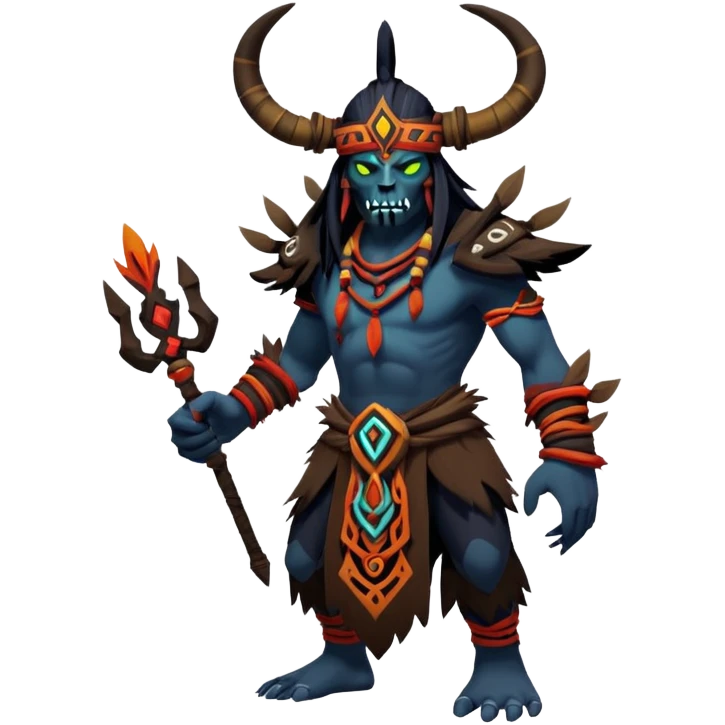 Shadow Shaman from Dota 2 emoji