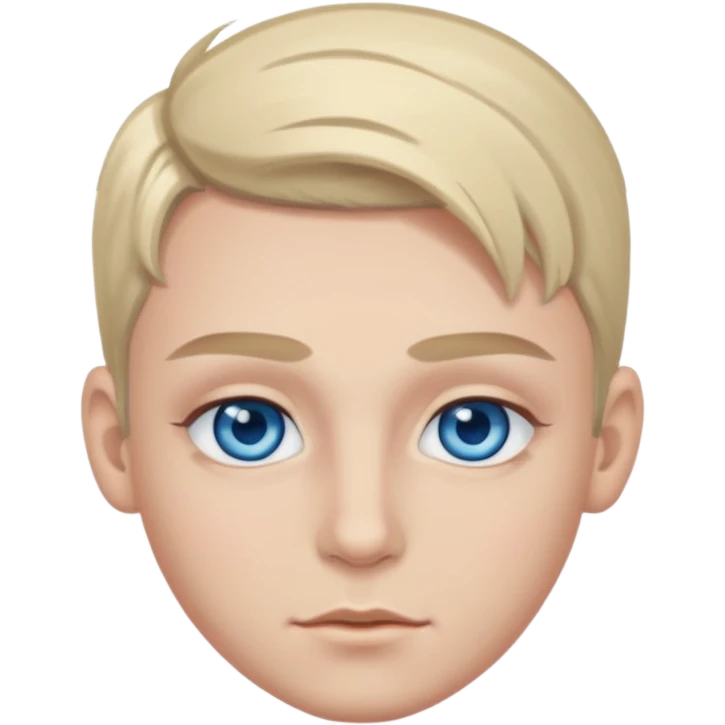Boyy with makeup and long lashes emoji