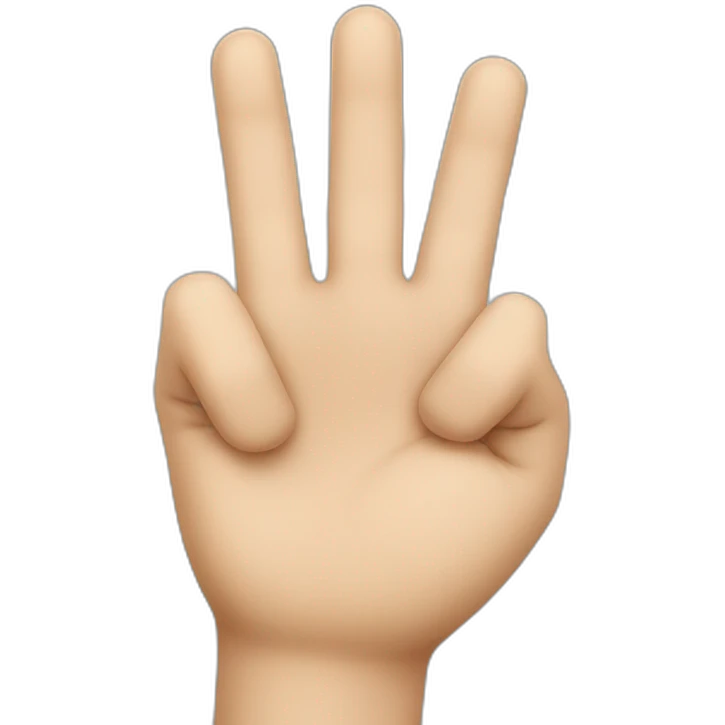 finger pointing emoji